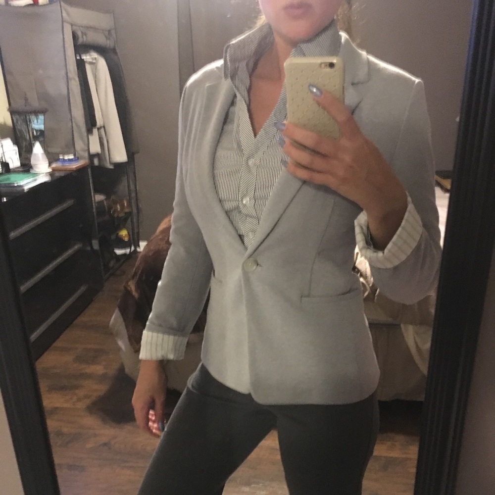 Express Blazer Gray